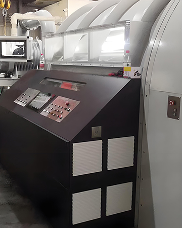 Upper circle and lower coating machine